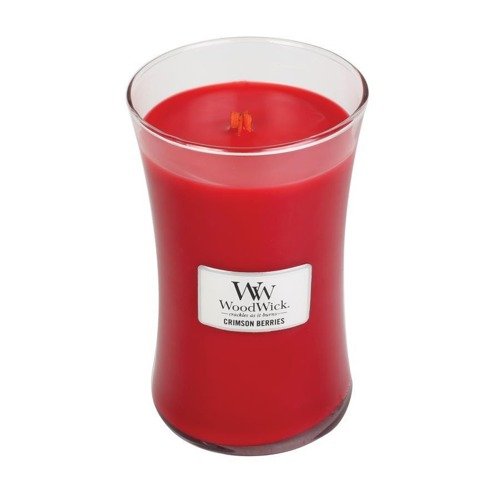 Woodwick, świeca zapachowa, Crimson Berries, duża, 609,5g