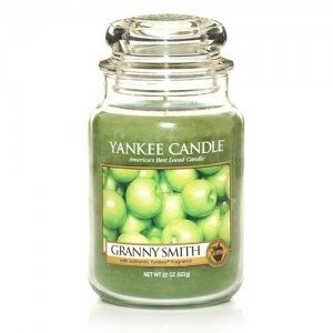 Yankee Candle, świeca zapachowa, GRANNY SMITH, słoik duży, 623g.